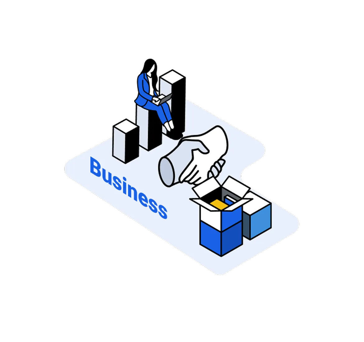 ビジネスのイラスト画像